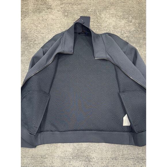 Louis Vuitton LVSE Monogram Zip Through Top Logo Grey Gris Track Jacket M Medium - Picture 15 of 16